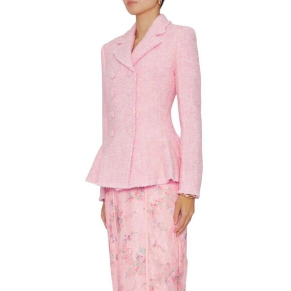 NEW LOVESHACKFANCY morrow jacket in heavenly pink Size XS/S - Picture 6 of 13